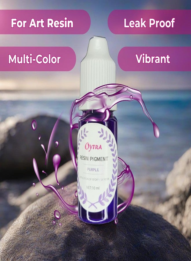 Oytra Resin Pigment Colors Set of 6 for Art Kit Materials Craft Combo for Beginners Artists Professionals - Image 5